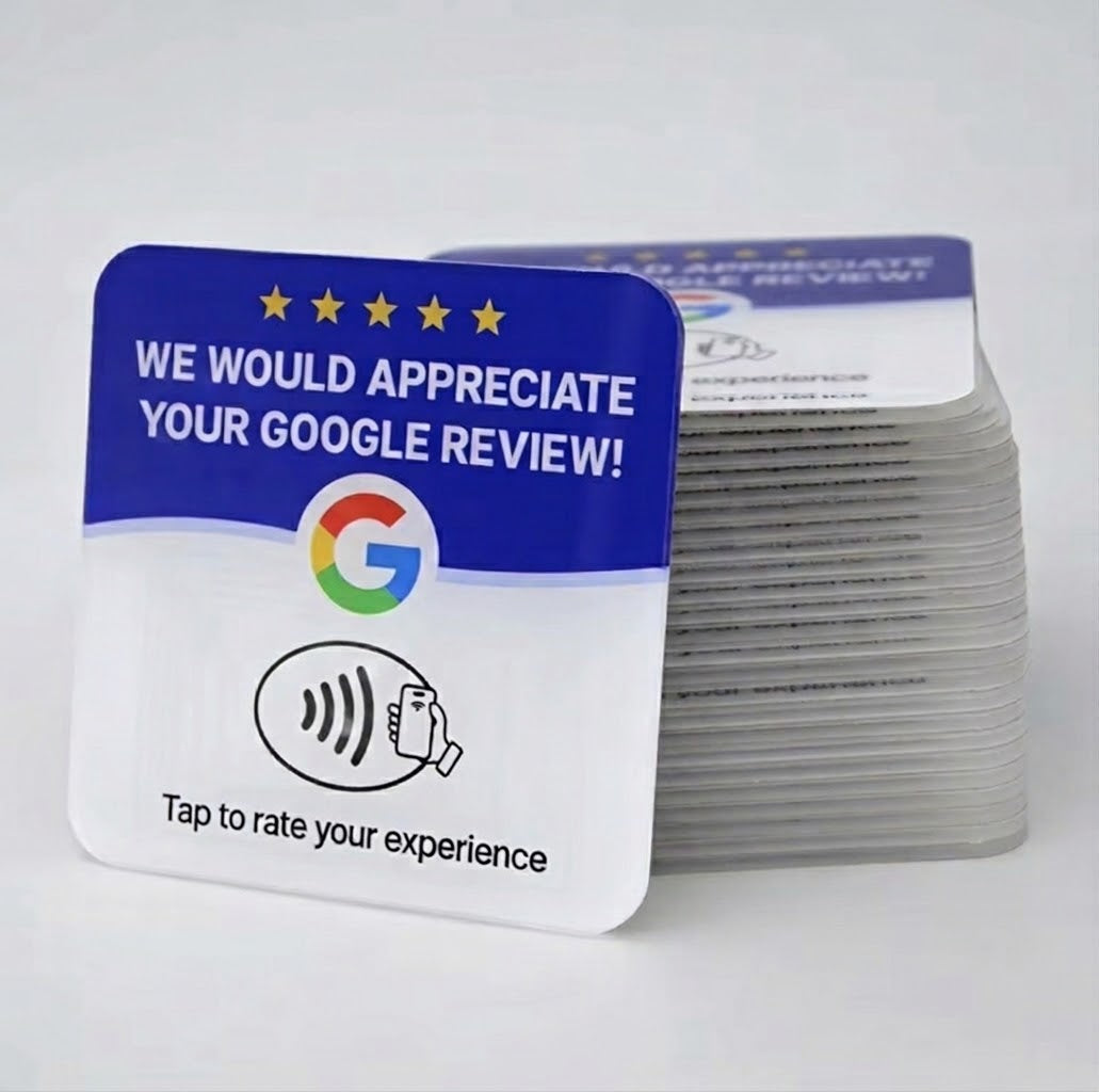 Google Review Tap Card - NFC